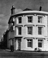 The Bristol Hotel, much admired by architecture historian C E B Brett as 'a good example of how to turn a corner gracefully - almost a lost art'