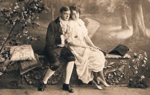 The front of the card