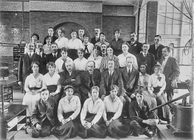 Postal staff in 1916