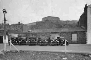 W A Nicholls delivery fleet at Commercial Buildings