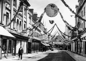 Decorations for the coronation of George VI