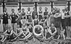 Men's Christmas swim, 1907