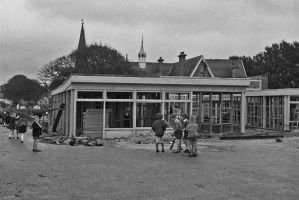 Extension being built in 1966