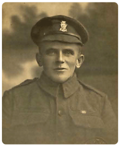 Rifleman Peter Brisset, MM, of St Martin, served with the Royal Irish Rifles as part of the Jersey Contingent. He suffered no injuries until December 1917 when he was injured in the thigh, side and arm by shrapnel. He had been awarded the Military Medal earlier in the year for his bravery in repairing telephone lines with two Jersey colleagues. They were under constant fire for three days. After his presentation ceremony at the Town Hall in early 1918, he returned to action