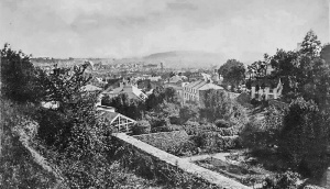 A view from the west