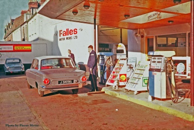 Petrol pumps at Bagot Road