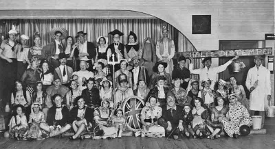 Fancy dress for the guests in 1938