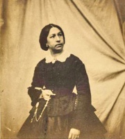 Madame Paul Meurice, photographed by Vacquerie in 1854