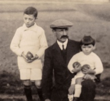 George Francis Simon and his sons George Norman and Roy Francis