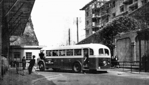 The Snow Hill turntable in 1949