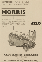 1935 advert in the Jersey Leader