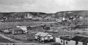 Another view of pre-war weekend bungalows