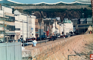 This picture was taken after the development of Fort Regent in 1974-75 and before land reclamation started here in 1994