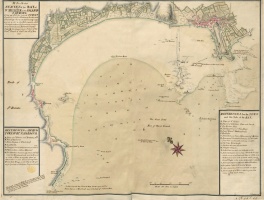 1737 survey of St Aubin's Bay