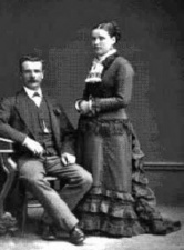 Mr and Mrs Lamb photographed by Ernest Baudoux