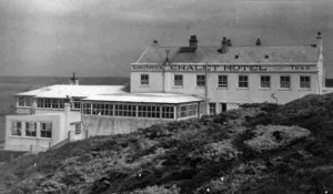 Le Chalet Hotel at Corbiere in 1936