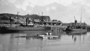 Silver Bat in St Helier Harbour
