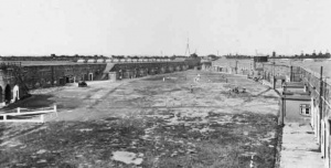 The parade ground in 1900