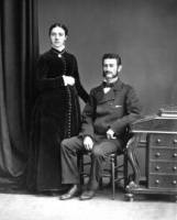 Mr and Mrs Le Bas photographed by Ernest Baudoux