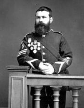 Sgt J F Baker photographed by Ernest Baudoux