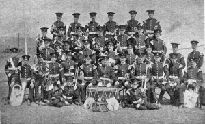 Militia brigade band in 1911