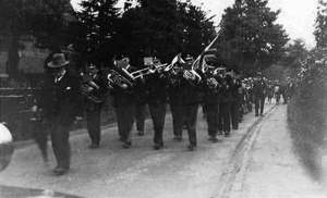 Salvation Army band at Gorey