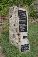 The Wall Lizards, by Gordon Young, is in the grounds of Mont Orgueil Castle