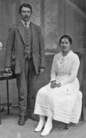 Auguste Jean Le Bailly (1893-1980) and Victorine Marie Louise, nee Goudre (1901-1980), married in Jersey