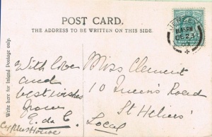 ... this postcard was part of the same set and was probably sent to a relative of Harry