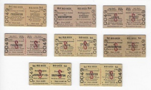 British Rail tickets