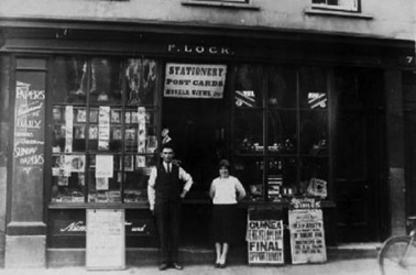 F Lock, stationer and newsagent
