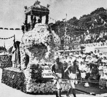 St Saviour's parish float in 1951