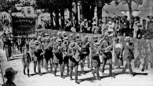 The 1919 parish celebrations of the end of the Great War the year before