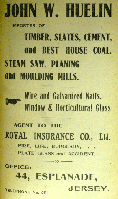 John W Huelin, importer of building materials