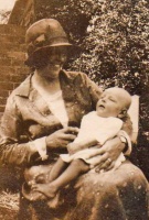 Gertrude Alice Cudlipp and her son