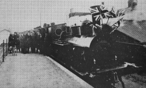 The opening of Le Bourg station in 1925