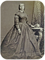 Margaret Madeline Henderson, nee Le Geyt (1833-1916) in 1864