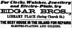 1899 Evening Post advert
