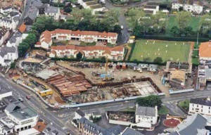 A major building development at First Tower in the 2000s