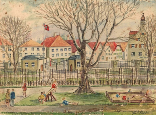 Wurzach: View from the camp