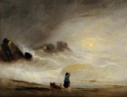 Vraic Gathering at Corbiere; John Le Capelain