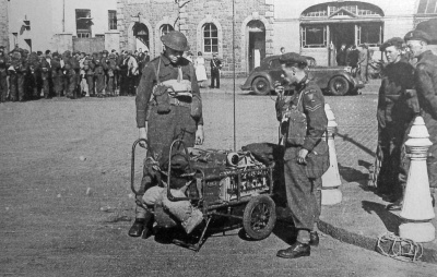 Communicating with the offshore naval vessels from the Weighbridge
