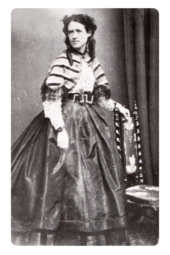 Charlotte Thompson (1836-1877), born in St Helier, married Francis Francis in 1861