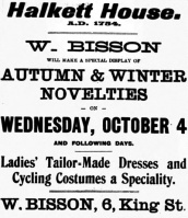 1899 Evening Post advert