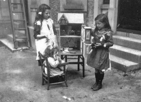 Another picture of the creche by Percival Dunham, dated 1914