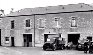 Nelson Street Fire Station in 1954