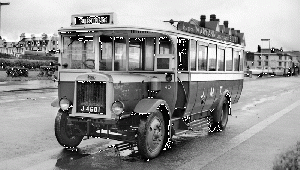 Long-serving Leyland Lion ready to depart the island in 1957