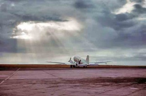 A BKS Dakota in Jersey in 1957