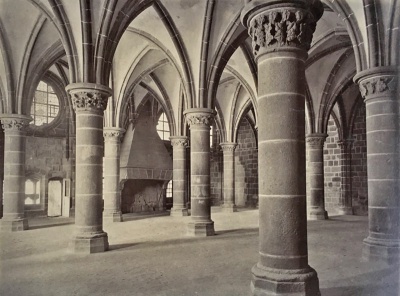 Knights' Hall, Mont St Michel