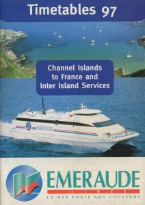 Emeraude Lines timetable for 1997